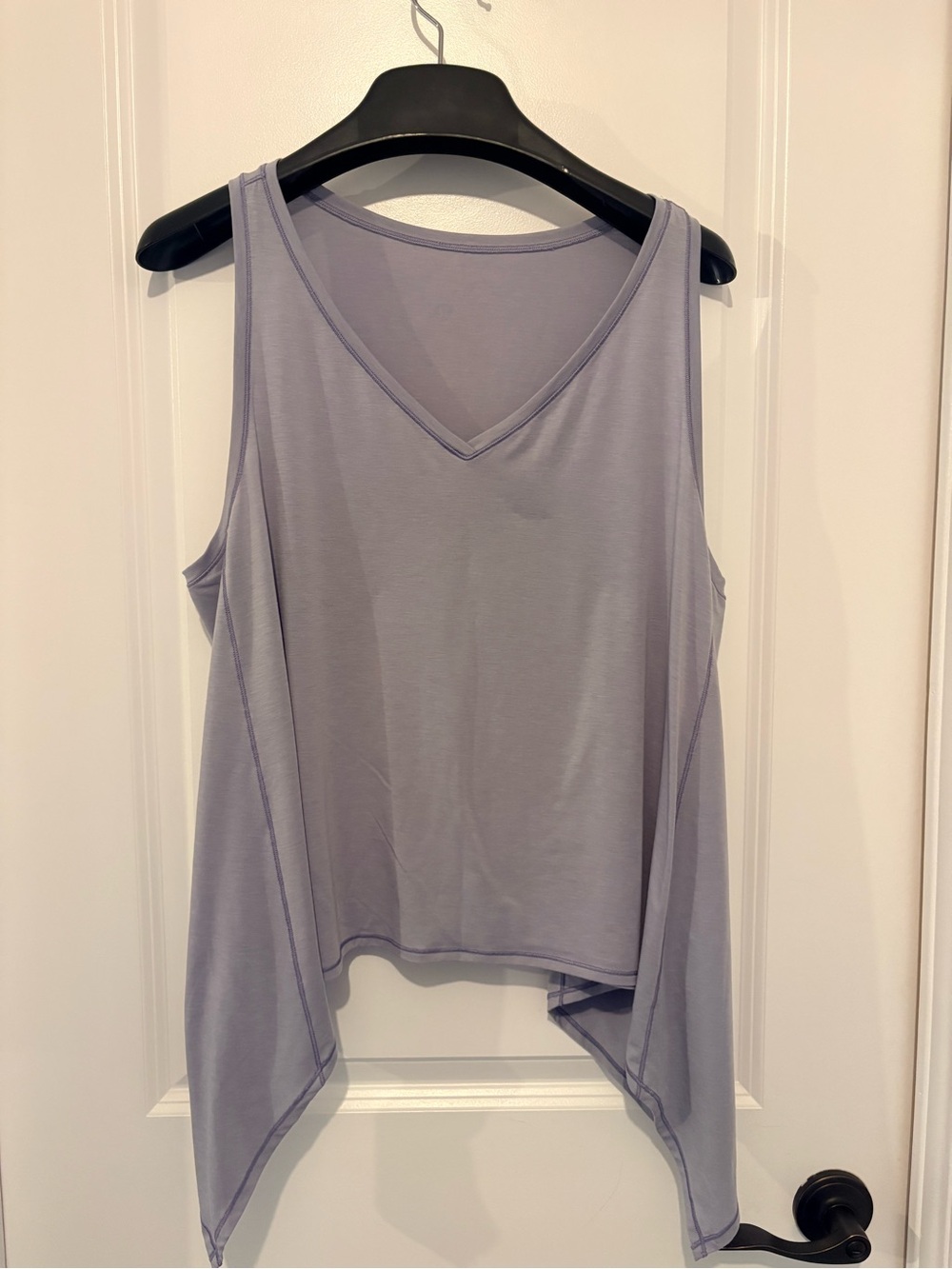 Lululemon Women’s Lavender V-Neck Draped Tank Top